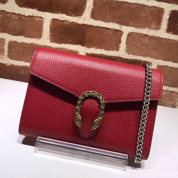 leather Dionysus Gucci mini chain bag 0730